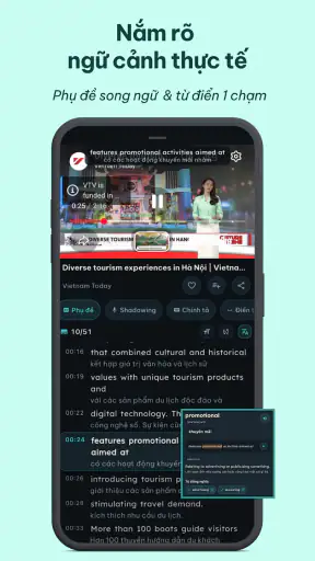 4You: Học ngoại ngữ qua video