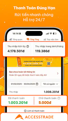 ACCESSTRADE - Kiếm tiền online