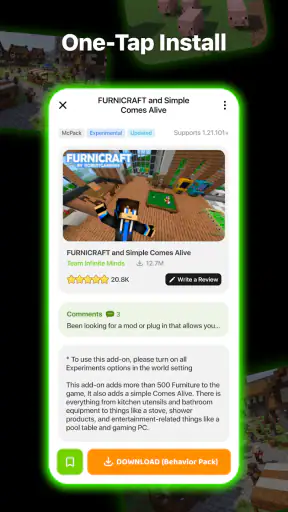 Addons for Minecraft