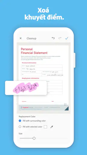 Adobe Scan: Quét tài liệu, ảnh