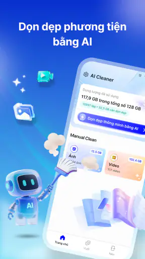 AI Dọn Dẹp - Dọn Thông Minh