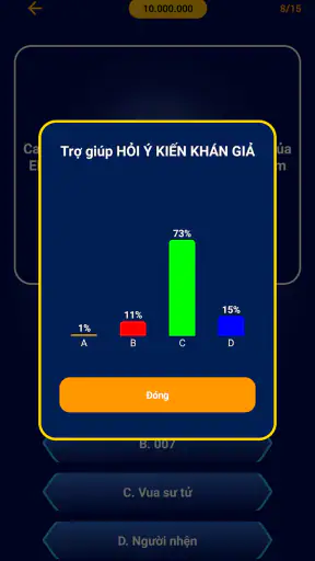 Ai là triệu phú: Đọc câu hỏi