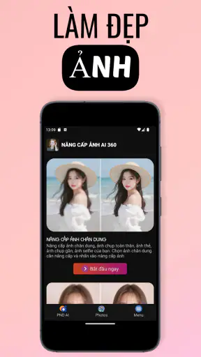 PND AI Tạo Ảnh, Làm Nét Ảnh HD