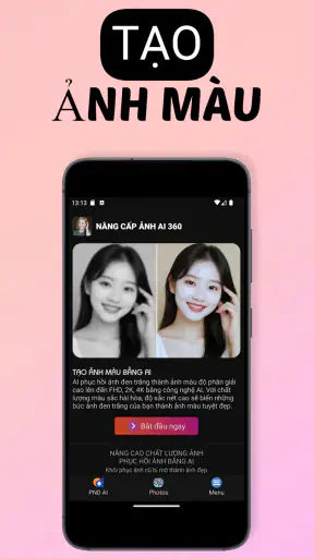 PND AI Tạo Ảnh, Làm Nét Ảnh HD