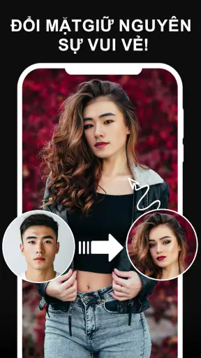 AI Tra đổi khuôn:chỉnh ảnh