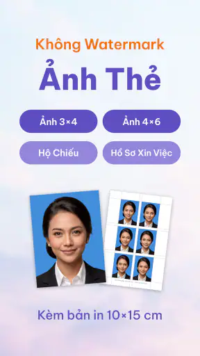 Ảnh Thẻ 3x4 4x6: Hộ Chiếu Visa