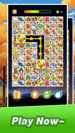 Animal Match:Onet Tile Puzzle