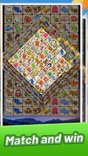 Animal Match:Onet Tile Puzzle