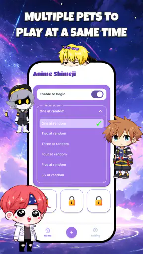 Anime Shimeji Pets On Screen