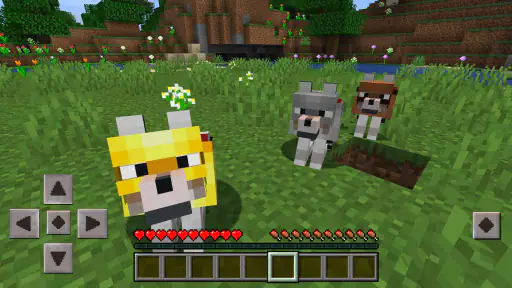 Áo giáp sói Mod cho MCPE