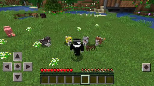 Áo giáp sói Mod cho MCPE