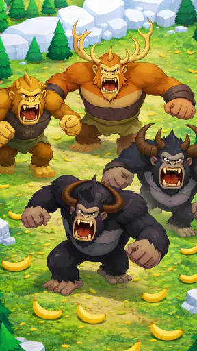 Apes Fighting Game