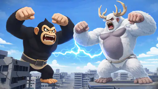 Apes Fighting Game