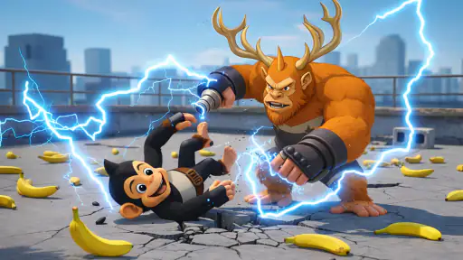 Apes Fighting Game