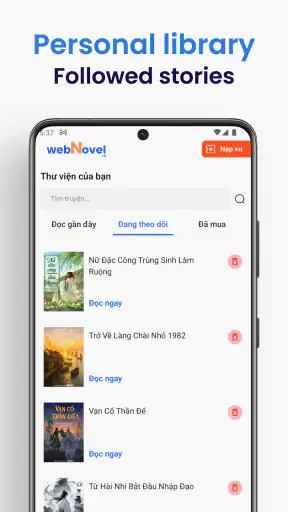 App đọc truyện & sách online
