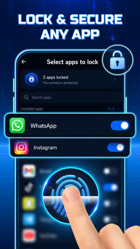 App Lock: Fingerprint & Vault