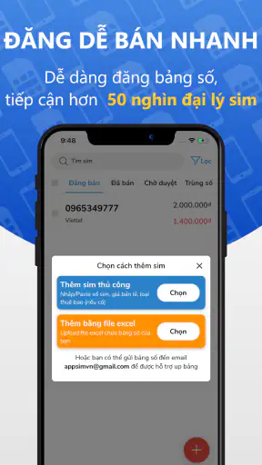 Appsim - Mua bán sim số đẹp