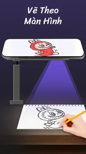 AR app vẽ-Draw In Air Sketch ả