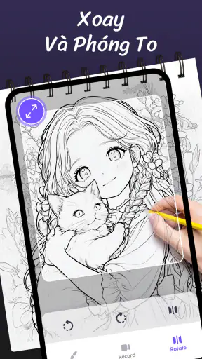 AR app vẽ-Draw In Air Sketch ả