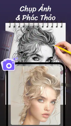 AR app vẽ-Draw In Air Sketch ả