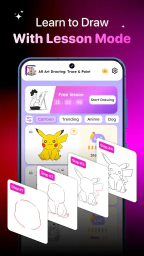 AR Art Drawing: Trace & Paint