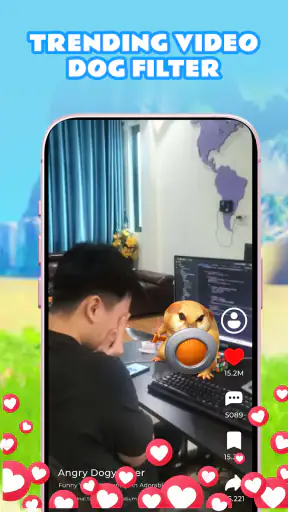 AR Dog Filter: Funny Moments