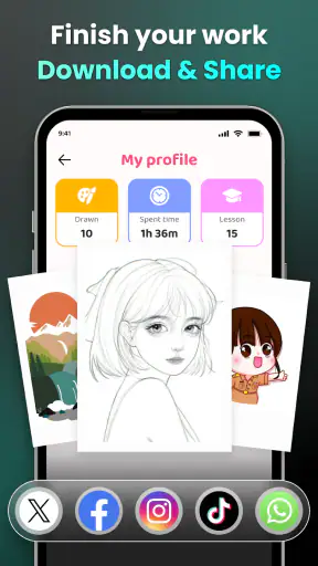 AR Drawing Sketchar: Vẽ Tranh