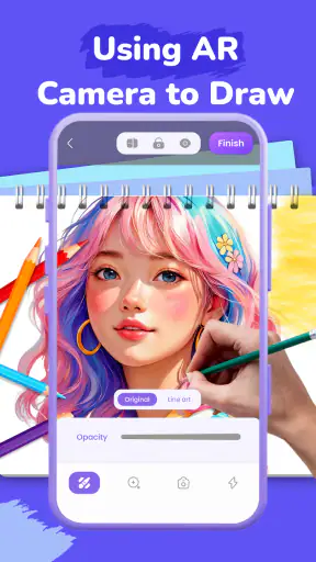 AR Sketch: Trace Drawing
