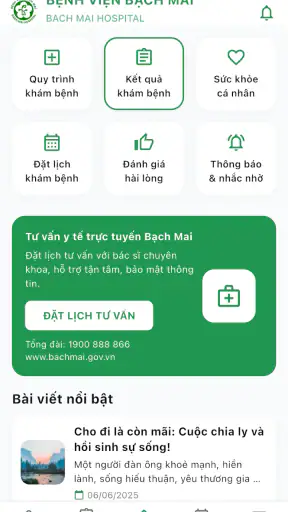 Bach Mai Care - Hồ sơ sức khoẻ