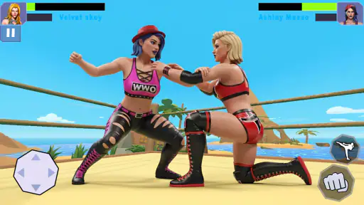 Bad Girls Wrestling Game
