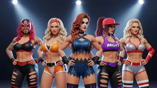 Bad Girls Wrestling Game