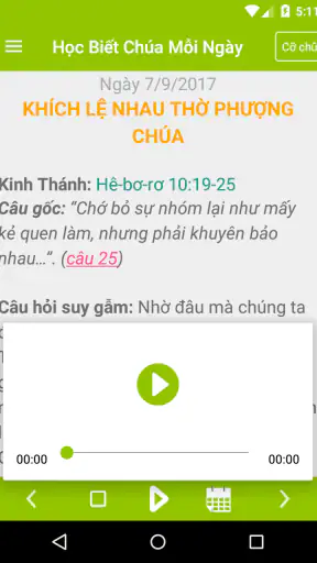 Bài Học Kinh Thánh Hằng Ngày
