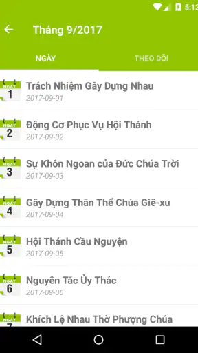 Bài Học Kinh Thánh Hằng Ngày