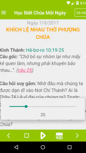 Bài Học Kinh Thánh Hằng Ngày