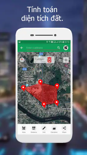 Bản đồ đường đi - Định vị GPS