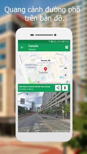 Bản đồ đường đi - Định vị GPS