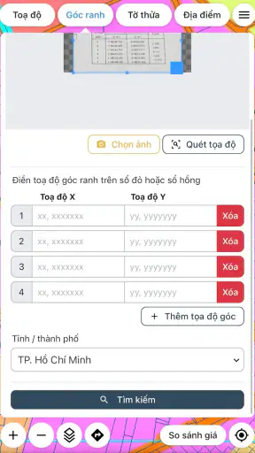 Bản đồ thông tin quy hoạch VN
