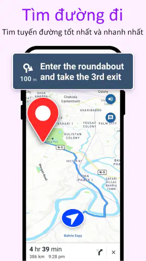 Bản đồ Trái Đất Vệ tinh GPS