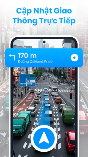 Bản đồ trực tiếp dẫn đường GPS