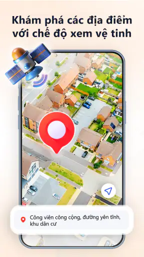 Bản đồ vệ tinh GPS trái đất