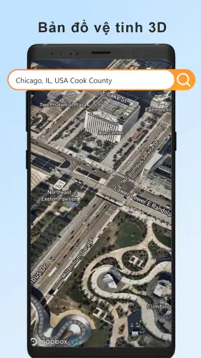bản đồ vị trí vệ tinh trực tếp