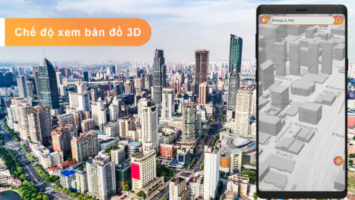 bản đồ vị trí vệ tinh trực tếp
