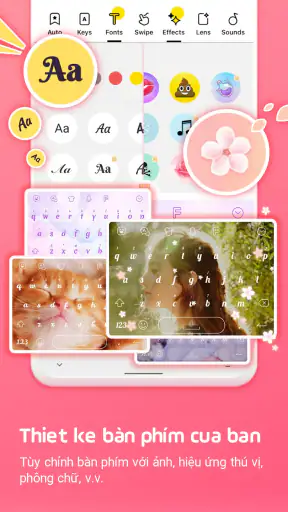 Bàn phím Facemoji: Bàn phím