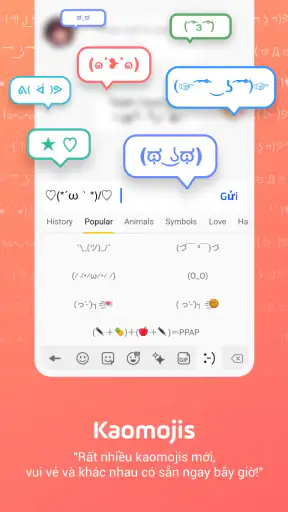 Bàn phím Facemoji: Bàn phím