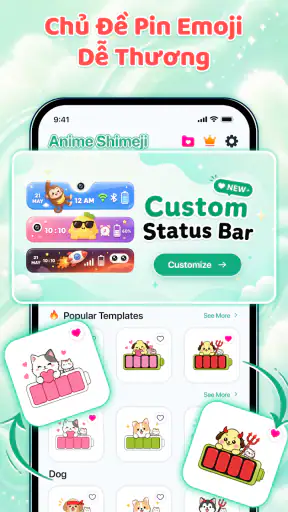 Biểu Tượng Cảm Xúc Pin & Anime