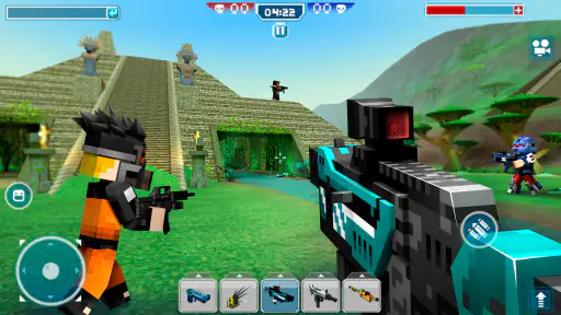 Blocky Cars - trò chơi xe tăng