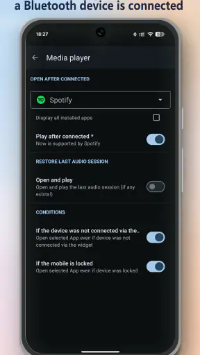 Bluetooth Widget: Kết nối