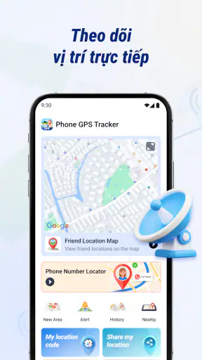 Bộ Theo Dõi GPS Điện Thoại