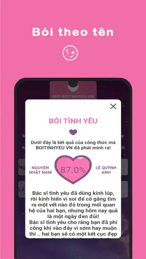 Bói Tình Yêu VN Chuẩn