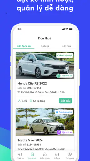BonbonCar - Thuê xe tự lái